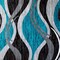 Flash Furniture Turquoise 2' x 11' Ripple Pattern Indoor Area Rug OKR-RG1109-211-TQ-GG - alternate 4